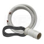 Secondary Multi-Zone Mini Split Installation Kit for Cassettes and Concealed Duct Units - 35' Long - 1/4