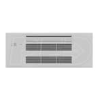 Mitsubishi One-Way Ceiling Cassette 5-Zone System - 42,000 BTU Outdoor - 6k + 9k + 9k + 12k + 18k Indoor - 19.7 SEER2