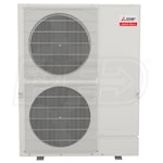 Mitsubishi One-Way Ceiling 5-Zone System - 48,000 BTU Outdoor - 9k + 12k + 12k + 12k + 12k Indoor - 23.0 SEER2