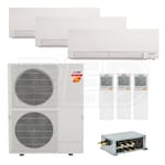 Mitsubishi MXZ-SM48NAMHZ 2-MSZ-FS15NA MSZ-FS18NA