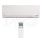Mitsubishi Wall Mounted 5-Zone H2i System - 48,000 BTU Outdoor - 9k + 9k + 9k + 9k + 15k Indoor - 23.0 SEER2