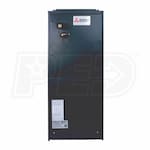 Mitsubishi - 12k BTU Cooling + Heating - M-Series H2i Multi-Position Air Handler Air Conditioning System - 19.0 SEER