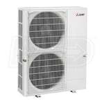 Mitsubishi One-Way Ceiling Cassette 5-Zone System - 48,000 BTU Outdoor - 9k + 9k + 9k + 9k + 12k Indoor - 18.9 SEER