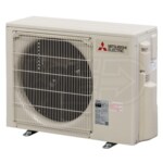Mitsubishi - 18k BTU Cooling Only - P-Series Wall Mounted Air Conditioning System - 18.5 SEER