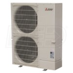 Mitsubishi - 42k BTU Cooling Only - P-Series Concealed Duct Air Conditioning System - 16.1 SEER