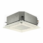 Mitsubishi - 12k BTU - M-Series Ceiling Cassette - For Multi or Single-Zone - Grille Sold Separately