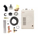 Noritz EZTR40 - 3.7 GPM at 60° F Rise - 0.89 UEF  - Propane Tankless Water Heater - Direct Vent (Bundle Pack)