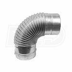 Noritz 90 Degree - Elbow Vent Pipe - Stainless Steel