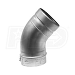 Noritz 45 Degree - Elbow Vent Pipe - Stainless Steel - 5