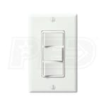 Panasonic EcoSwitch - Fan Control Switch - White - Four Function - On/Off - Heat/Vent/Light/Night-Light