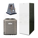 Revolv - 2.0 Ton Cooling - 35k BTU/Hr Heating - Air Conditioner + Electric Furnace Kit - 13.4 SEER2 - For Upflow Installation