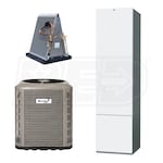 Revolv - 2.0 Ton Cooling - 60k BTU/Hr Heating - Air Conditioner + Gas Furnace Kit - 13.4 SEER2 - For Downflow Installation - Top Return