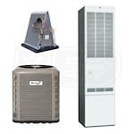 Revolv - 3.5 Ton Cooling - 77k BTU/Hr Heating - Air Conditioner + Gas Furnace Kit - 13.4 SEER2 - For Downflow Installation