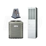Revolv - 3.5 Ton Cooling - 60k BTU/Hr Heating - Heat Pump + High Efficiency Furnace Kit - 14.0 SEER - 95% AFUE - Front Return - For Downflow Installation