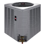 WeatherKing By Rheem - 1.5 Ton Cooling - Air Conditioner + Front Return Air Handler Kit - 5.0 kW Electric Heat - 13.0 SEER