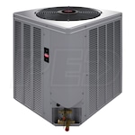 WeatherKing By Rheem - 2.0 Ton Cooling - Air Conditioner + Front Return Air Handler Kit - 3.0 kW Electric Heat - 14 SEER