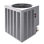 WeatherKing By Rheem - 1.5 Ton Cooling - Air Conditioner + Front Return Air Handler Kit - 10.0 kW Electric Heat - 16.0 SEER