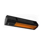 Rinnai SE Plus - NG - 25k - Outdoor Patio Infrared Heater - Black