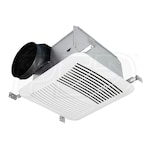 Soler & Palau Premium CHOICE - 110 CFM Bathroom Exhaust Fan + LED Light Grille Kit - Ceiling Mount - 4