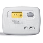 White Rodgers 1F78-144 70 Series Thermostat, Single Stage, Non-Programmable, Horizontal