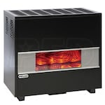 Williams - 65K BTU - Fireplace-Look Propane Room Heater - 70% AFUE