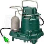 Zoeller M63 - 3/10 HP Premium Cast Iron Submersible Sump Pump w/ Vertical Float Switch