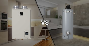 Tankless vs Tank Water Heaters