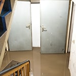 flooded basement