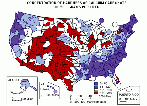 Hard Water Map