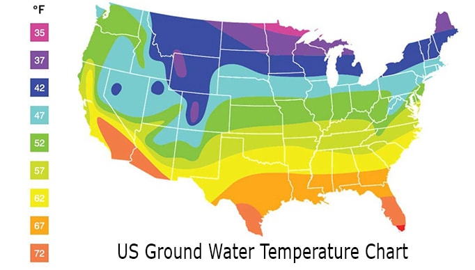 Groundwater Temperature Map