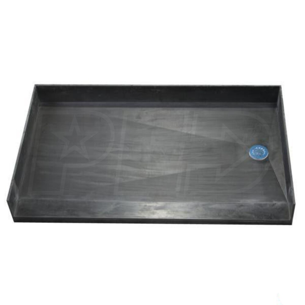 Tile Redi 4060RBF Barrier Free 40Inch x 60Inch Shower Pan with 2Inch