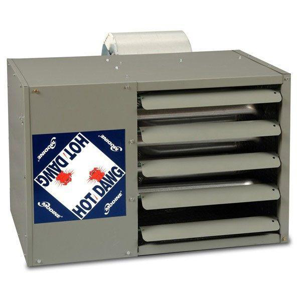 Modine HDB75AS0111 HDB - 75,000 BTU - Unit Heater - NG - 80% Thermal  Efficiency - Power Vented - Aluminized Steel Heat Exchanger