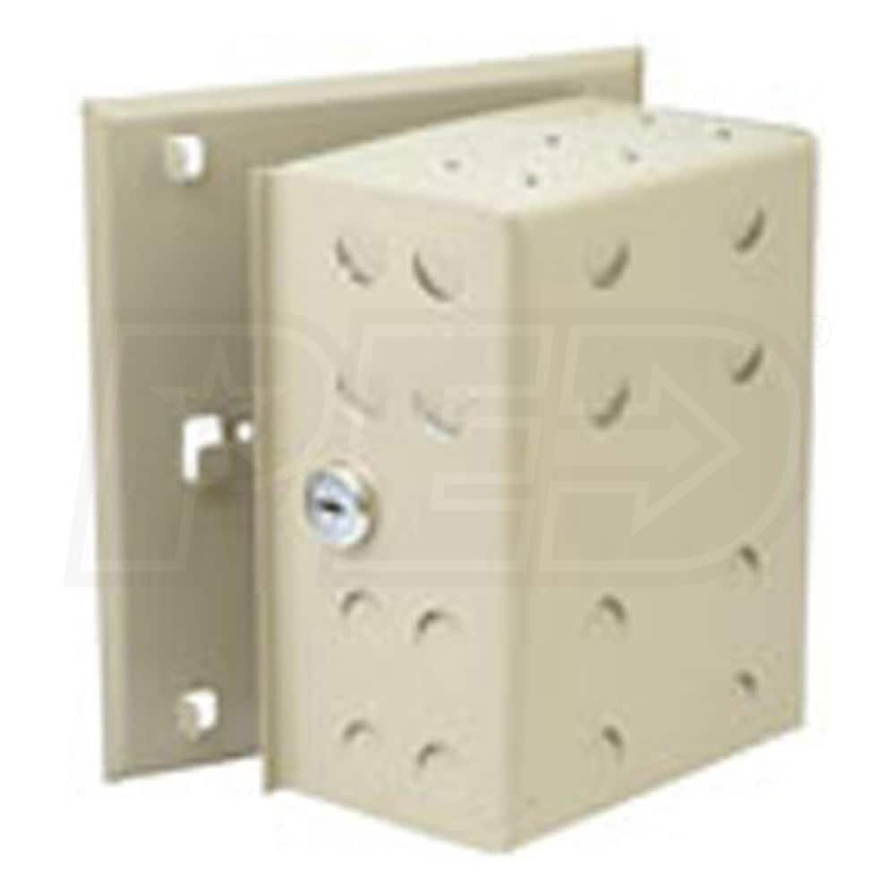 White Rodgers F290222 Thermostat Guard, Metal 65/8\InchL x 41/2