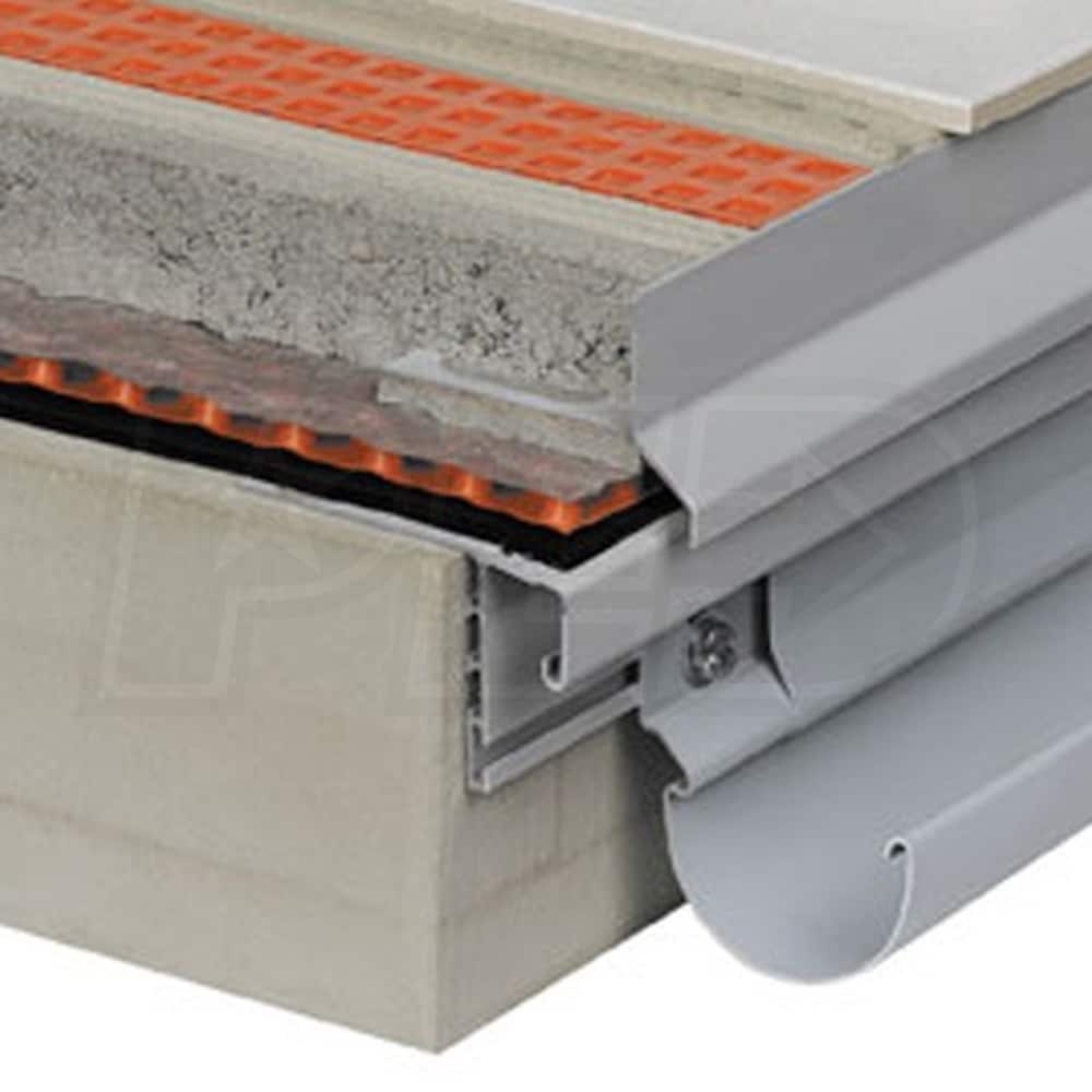 Schluter RK65BW BARARK Balcony Edging Profile 25/8Inch Height