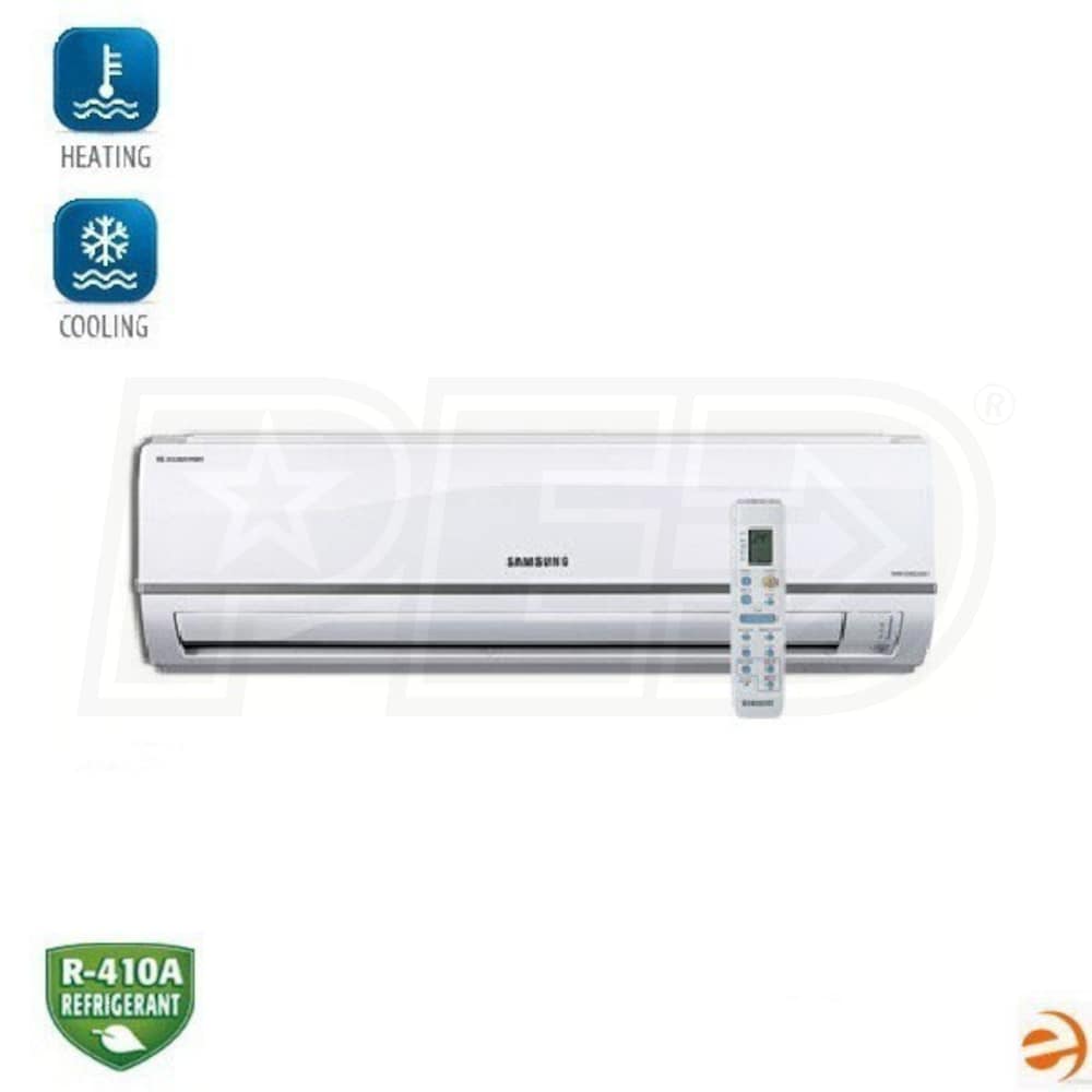 Samsung MH026FNCA Wall Mounted Mini Split Indoor Heat Pump 9,000 BTU 208/230V 