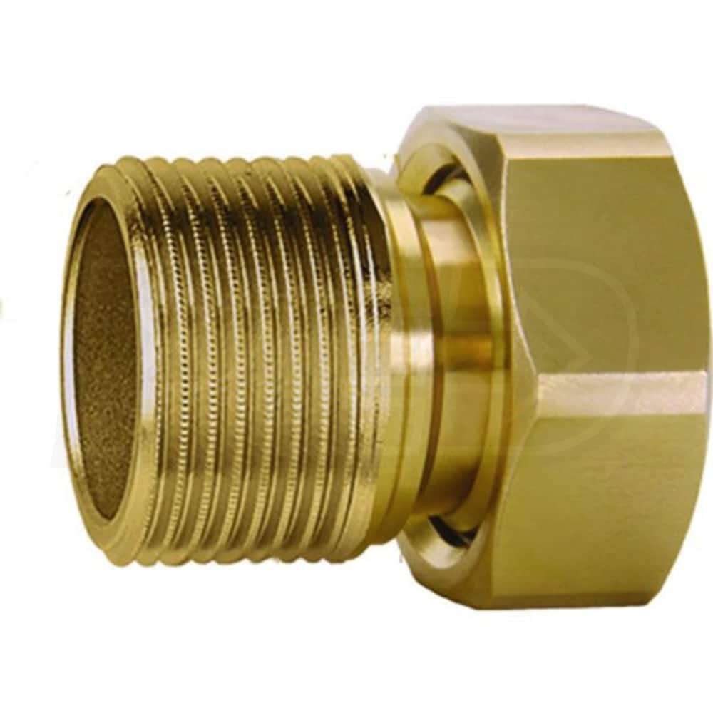 タウメント Caleffi 59894A - Tail Piece with Check Valve - 1-Inch NPT Male