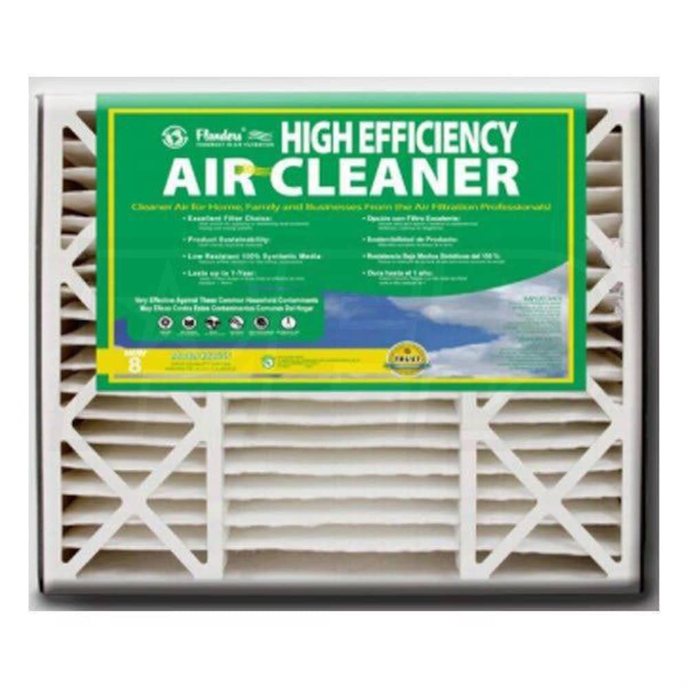 One Pack Details about   Flanders High-Efficiency Air Cleaner 19" x 20" x 4" Merv 8 Air Filter 