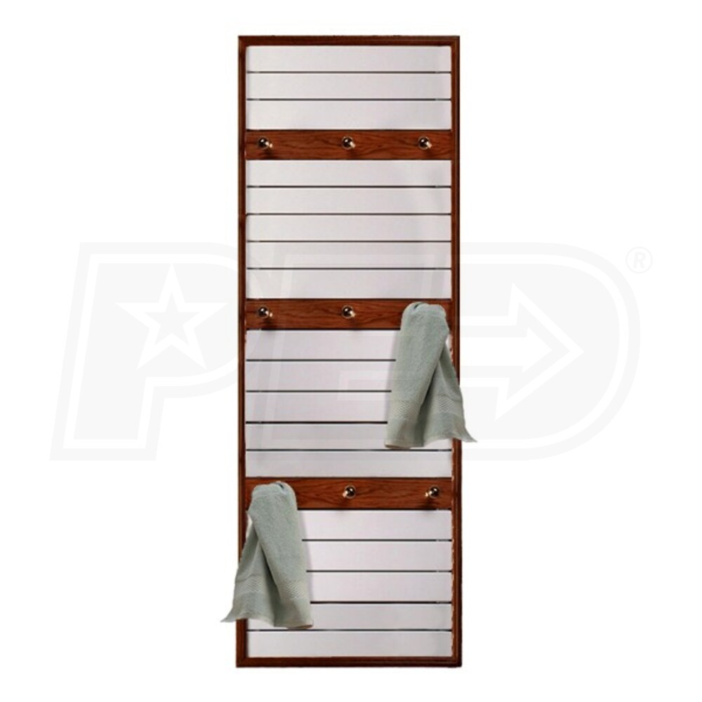 Runtal CTW21 Heritage Omnipanel 4,400 BTU Hydronic Towel Warmer 62.8Inch H 21.6Inch W