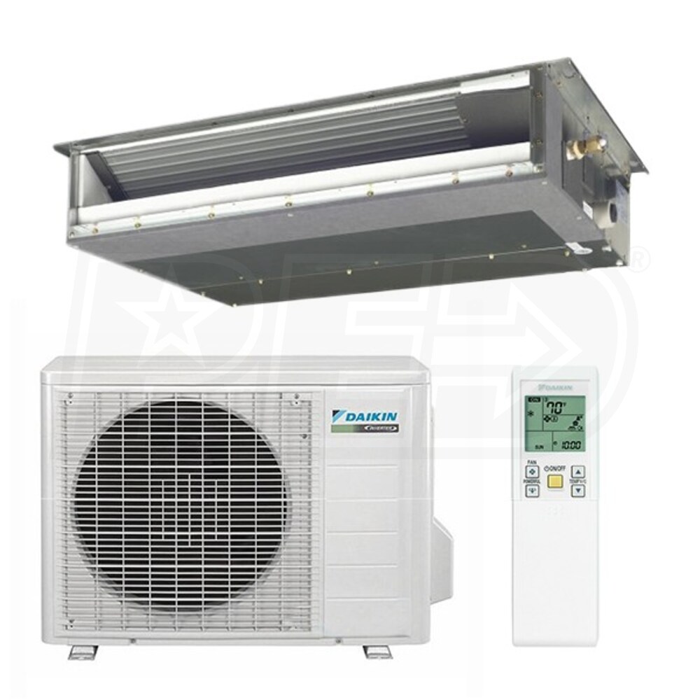 Daikin Dxs12lvju 12k Btu Cooling Heating Lv Series Concealed Duct