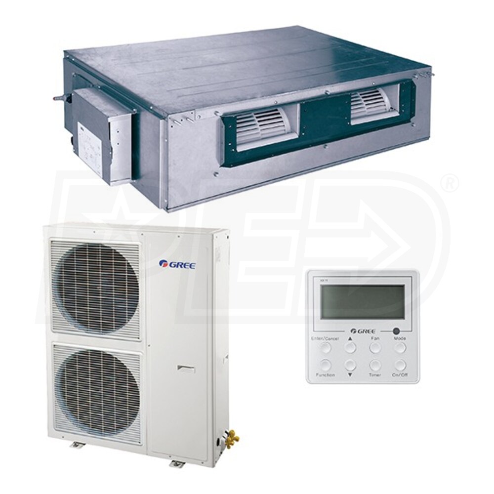 Gree UMAT42HP230V1ADS UMatch 42,000 BTU/Hr Ductless Heat Pump