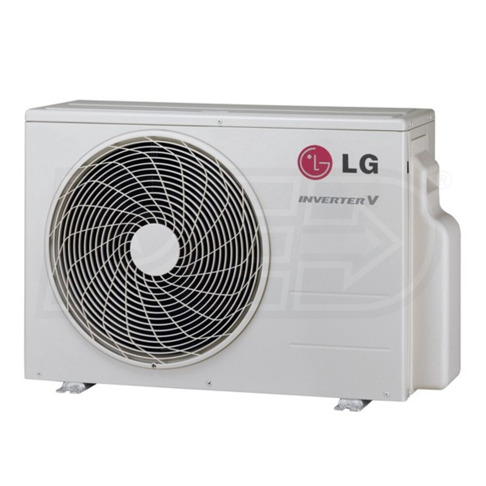 LG LS120HEV1 12k BTU Cooling + Heating Mega Wall Mounted Air Conditioning System 17.0 SEER