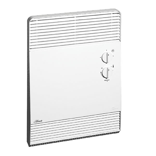 Stelpro ASILVC1560W Silhouette - 1.5 kW - Electric Bathroom Convector -  Built-In Thermostat - 240V