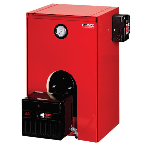 Biasi B10/9-OIL B-9 - 256K BTU - 87.0% AFUE - Hot Water Oil Boiler -  Chimney Vent