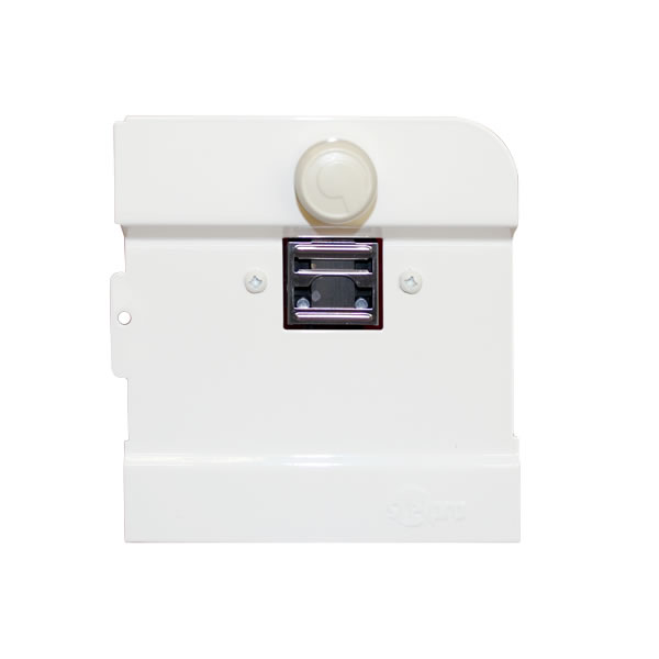 Stelpro B1T1W B-Series - Built-In Baseboard Thermostat - Single Pole - 120V  - White