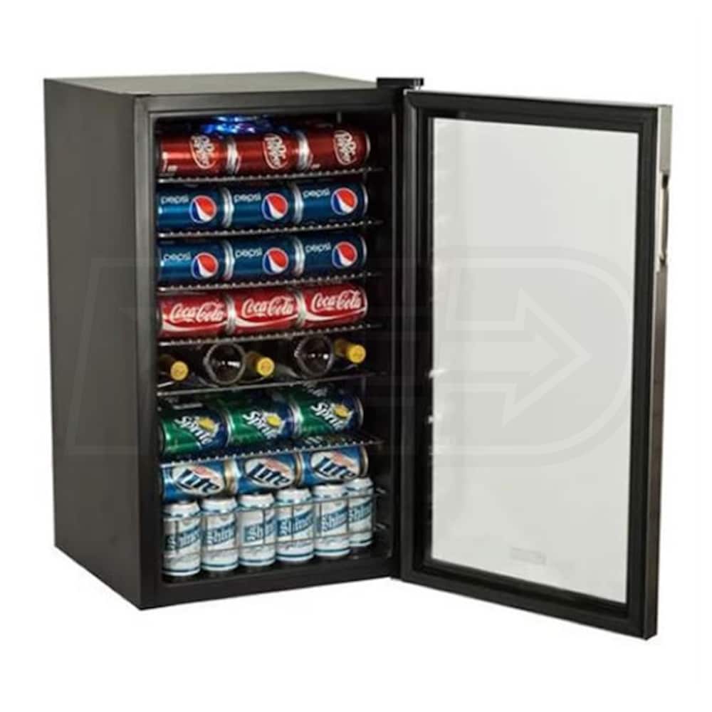 Edgestar BWC120SS 103 Can 5 Bottle Free Standing Beverage Cooler