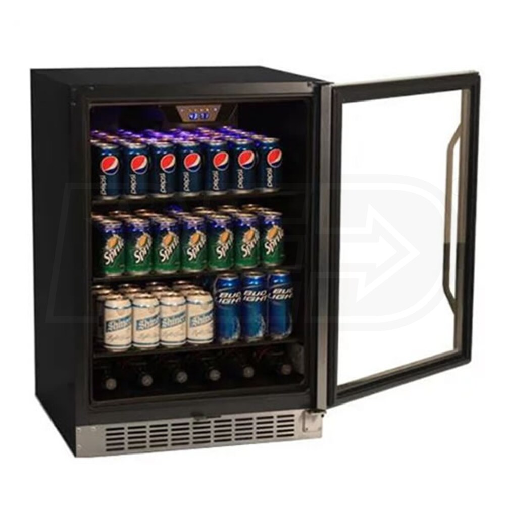 Edgestar CBR1502SG 142 Can 24Inch BuiltIn or Free Standing Beverage