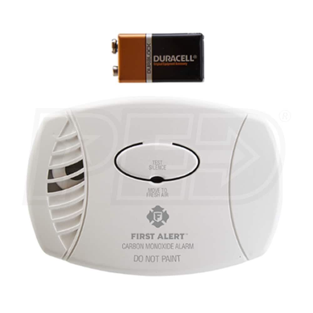 BRK CO605B Carbon Monoxide Alarm with Battery Backup PlugIn