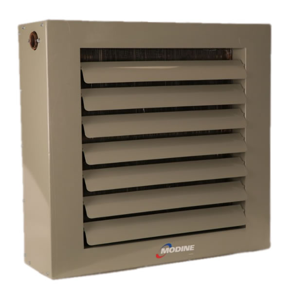 Modine HC193S01 HC - 193,000 BTU - Hot Water/Steam Unit Heater - Horizontal  - Copper Heat Exchanger - Side Connections