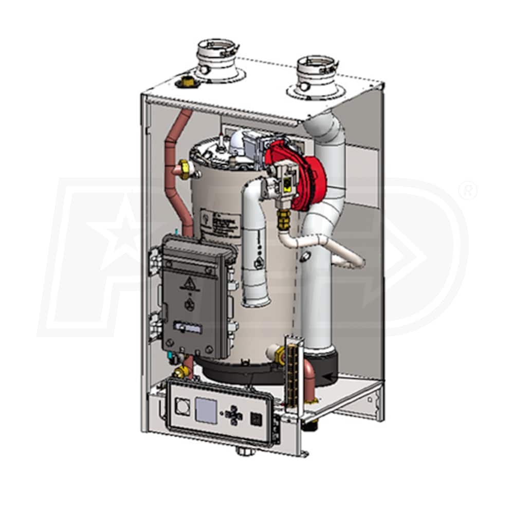 Triangle Tube PA175 157K BTU 95 AFUE Hot Water Gas Boiler