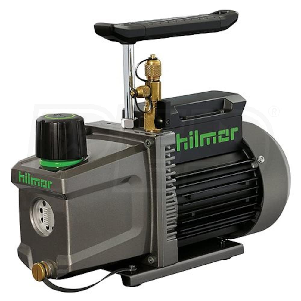 hilmor 1948121 5 CFM Two Stage Vacuum Pump 120V 1/2 HP